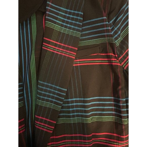 CAbi 3850 Plaid Holiday Blazer Size Large - Picture 5 of 6